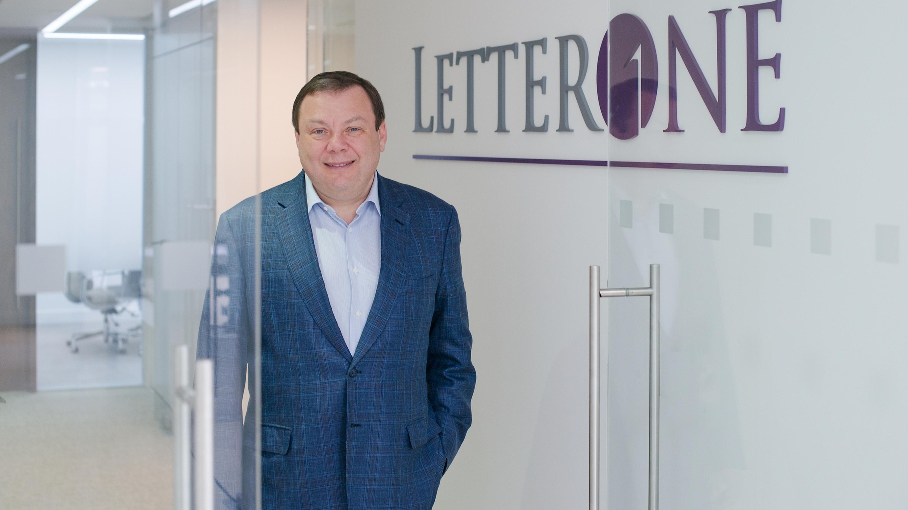 Russian billionaire Mikhail Fridman at the Kirchberg offices of investment firm LetterOne in 2016