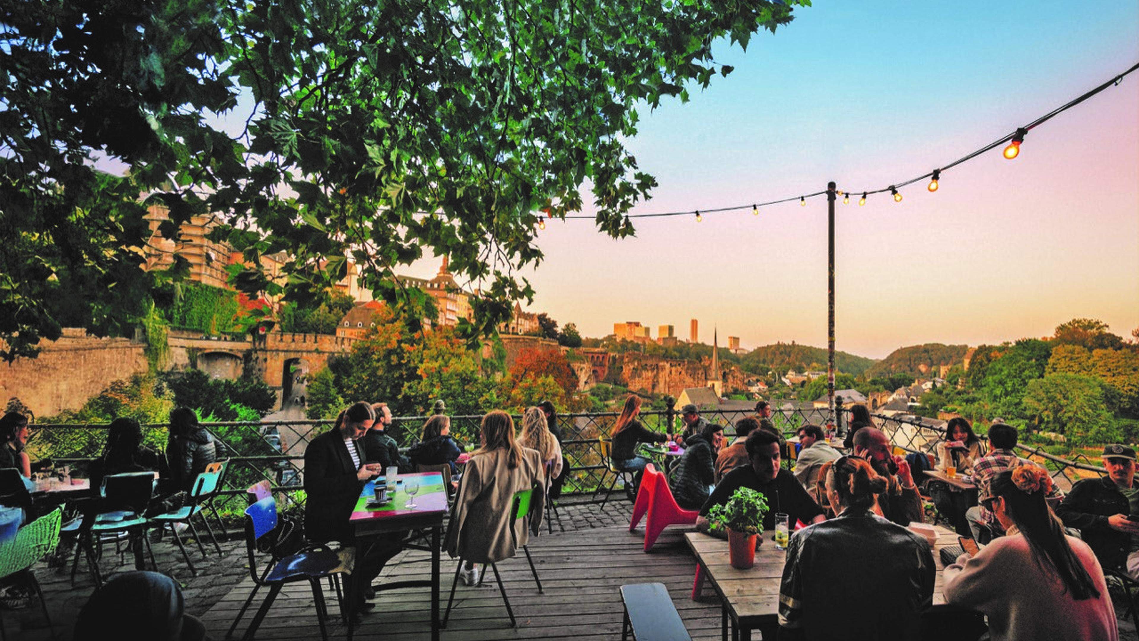 Luxembourg city: where the green touches your heart