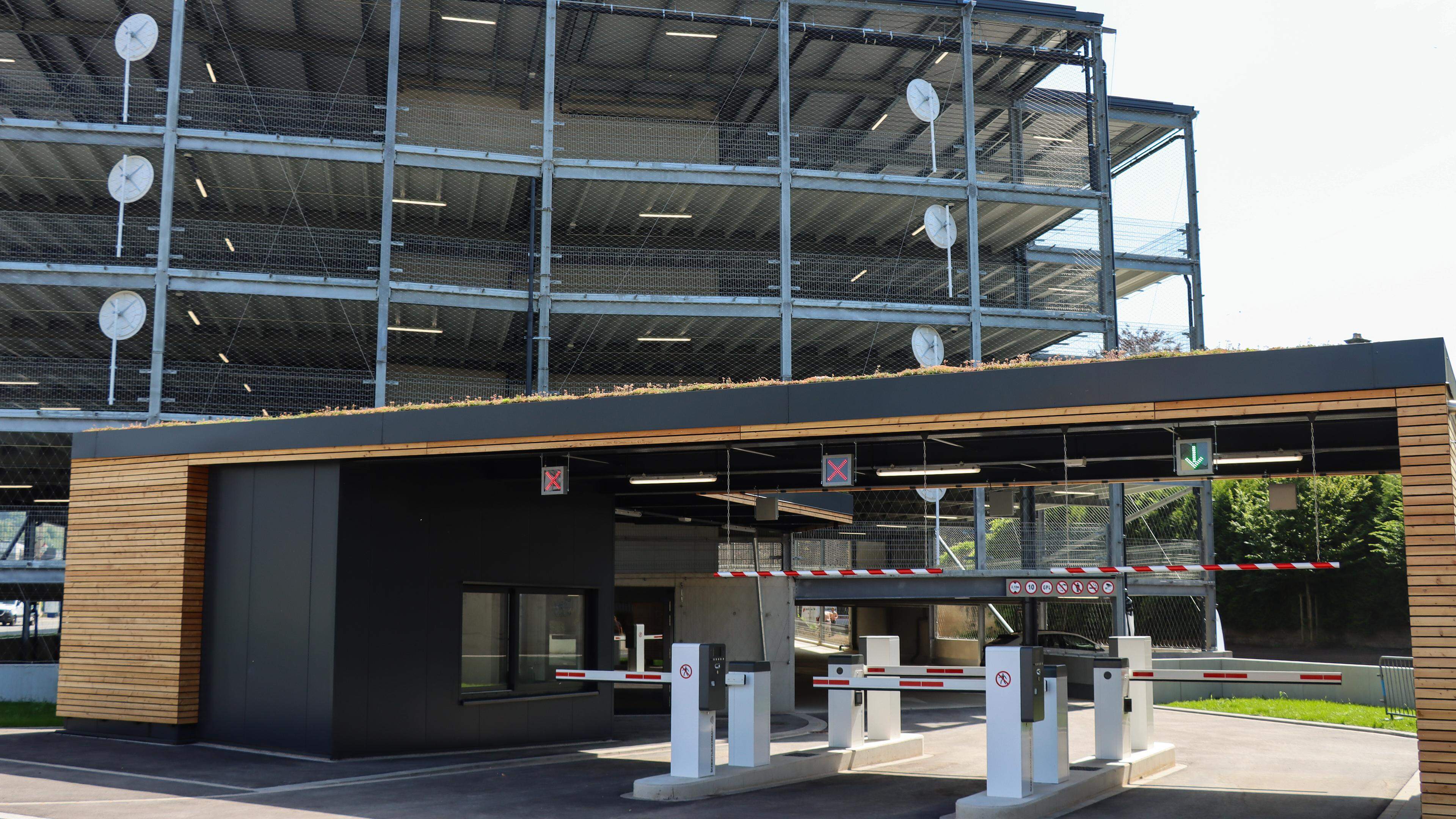 New parking garage at Diekirch station – initially usable free of charge