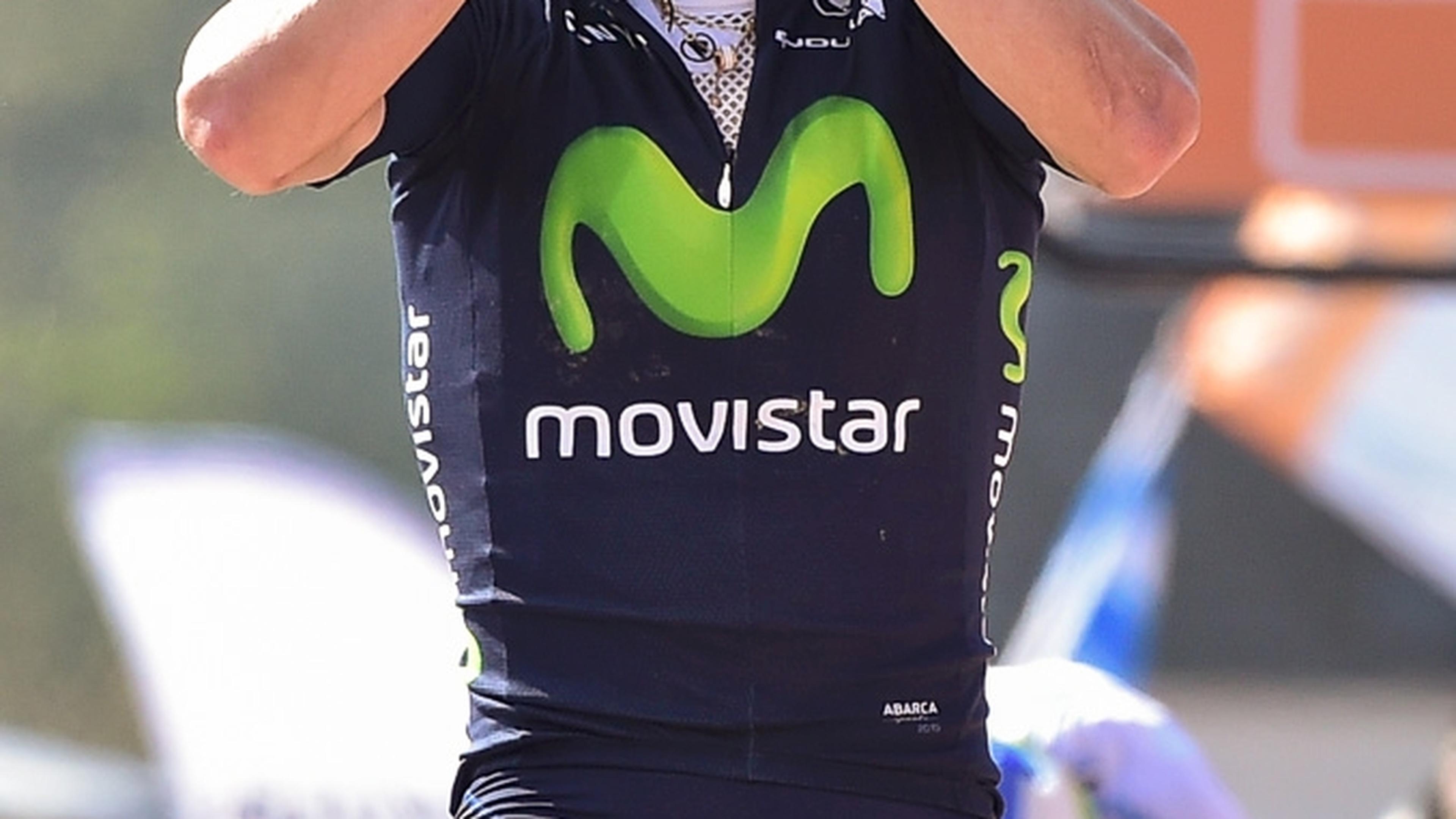 Alejandro Valverde (E/Movistar) gewinnt zum dritten Mal die Flèche Wallonne