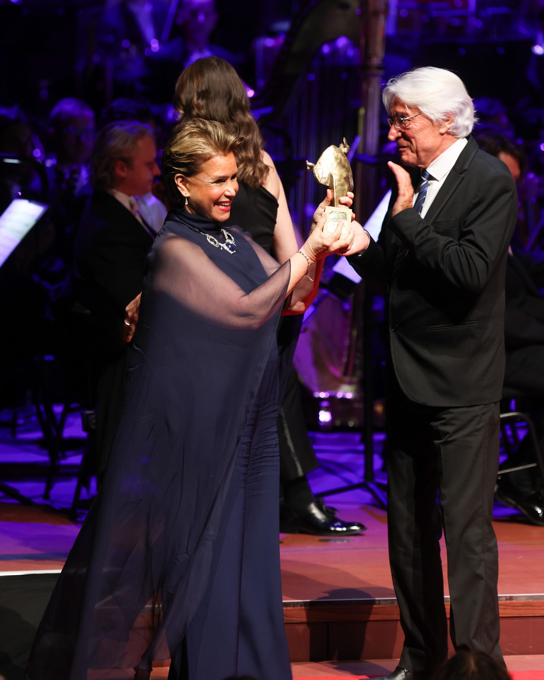 Kultur, Verleihung Europäischer Kulturpreis 2024 - Philharmonie.Grossherzogin Maria Teresa.Foto: Gerry Huberty/Luxemburger Wort