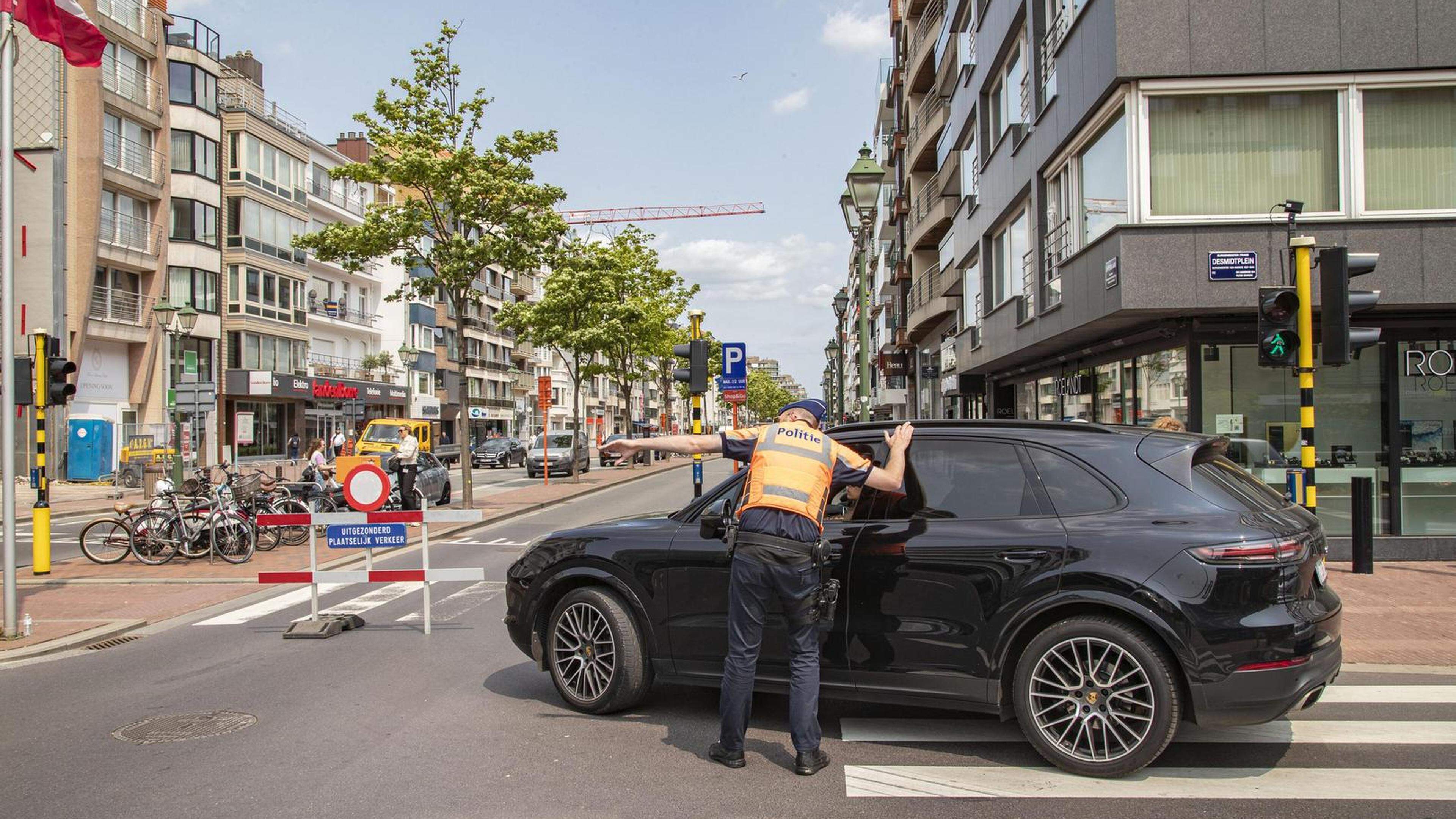 Knokke tests road closure: tourists have to run three kilometers to the beach