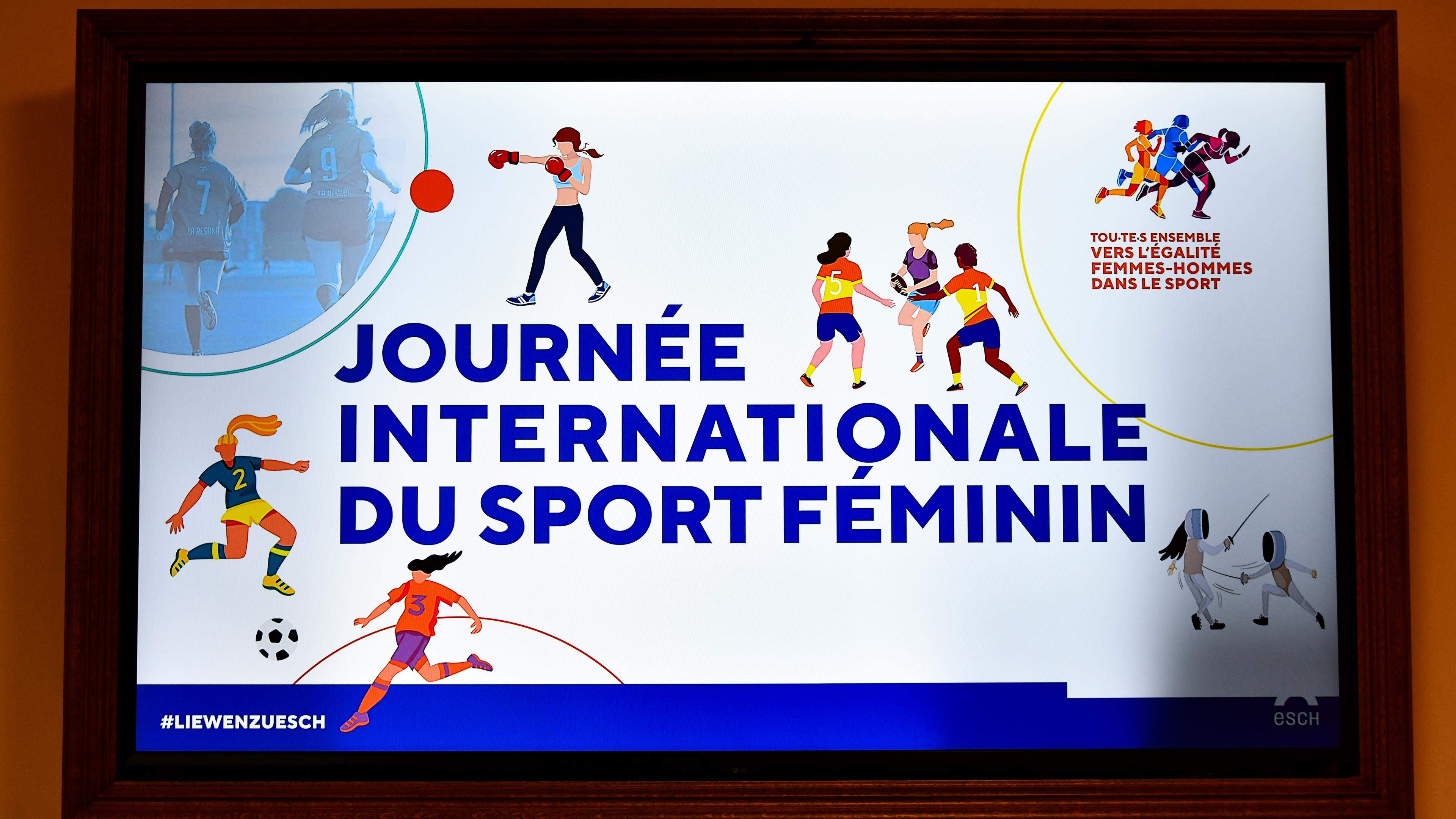 Die Journée Internationale du sport féminin ist am 24. Januar.