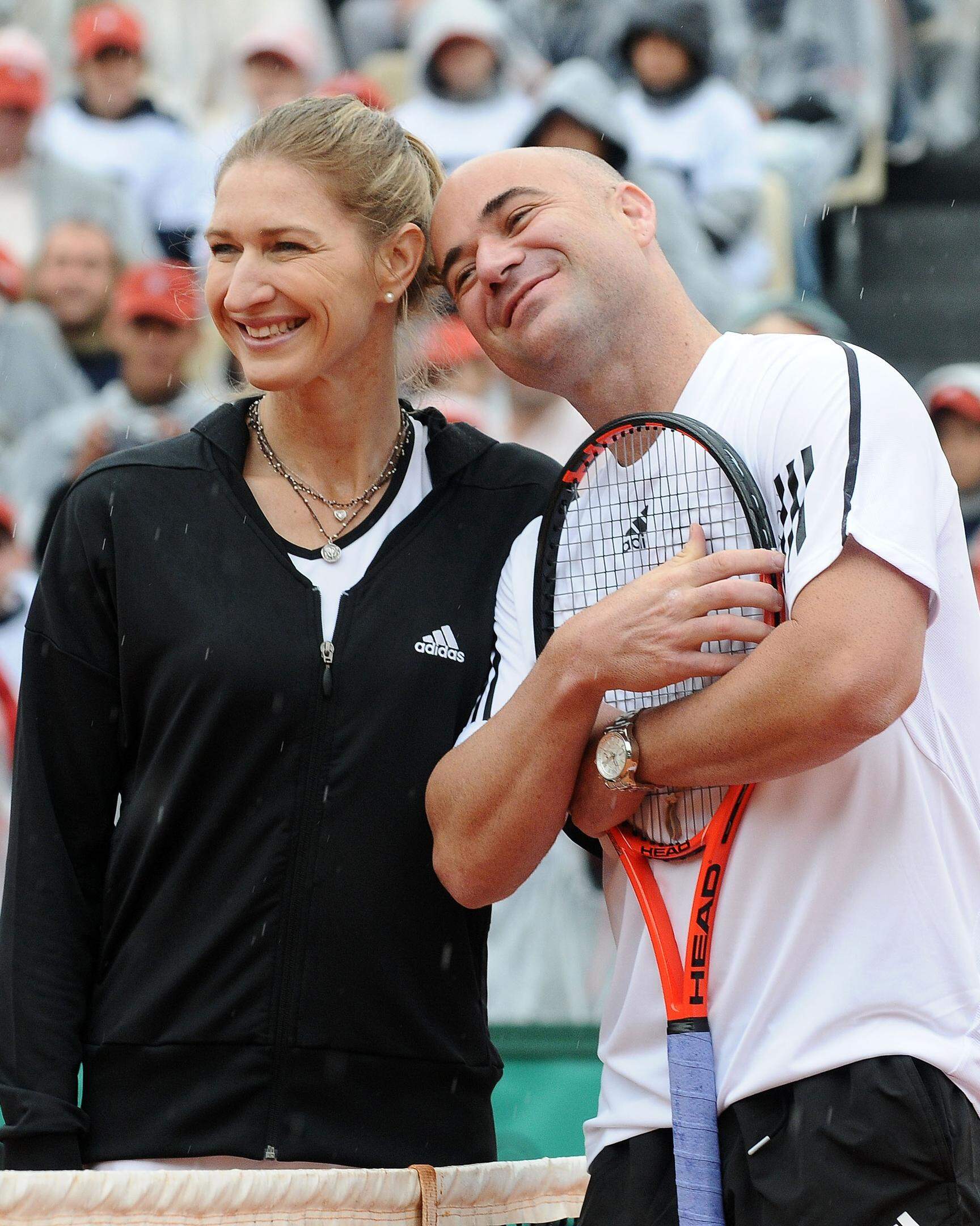 Steffi Graf und Andre Agassi gehen seit ihren French-Open-Siegen 1999 gemeinsam durchs Leben.