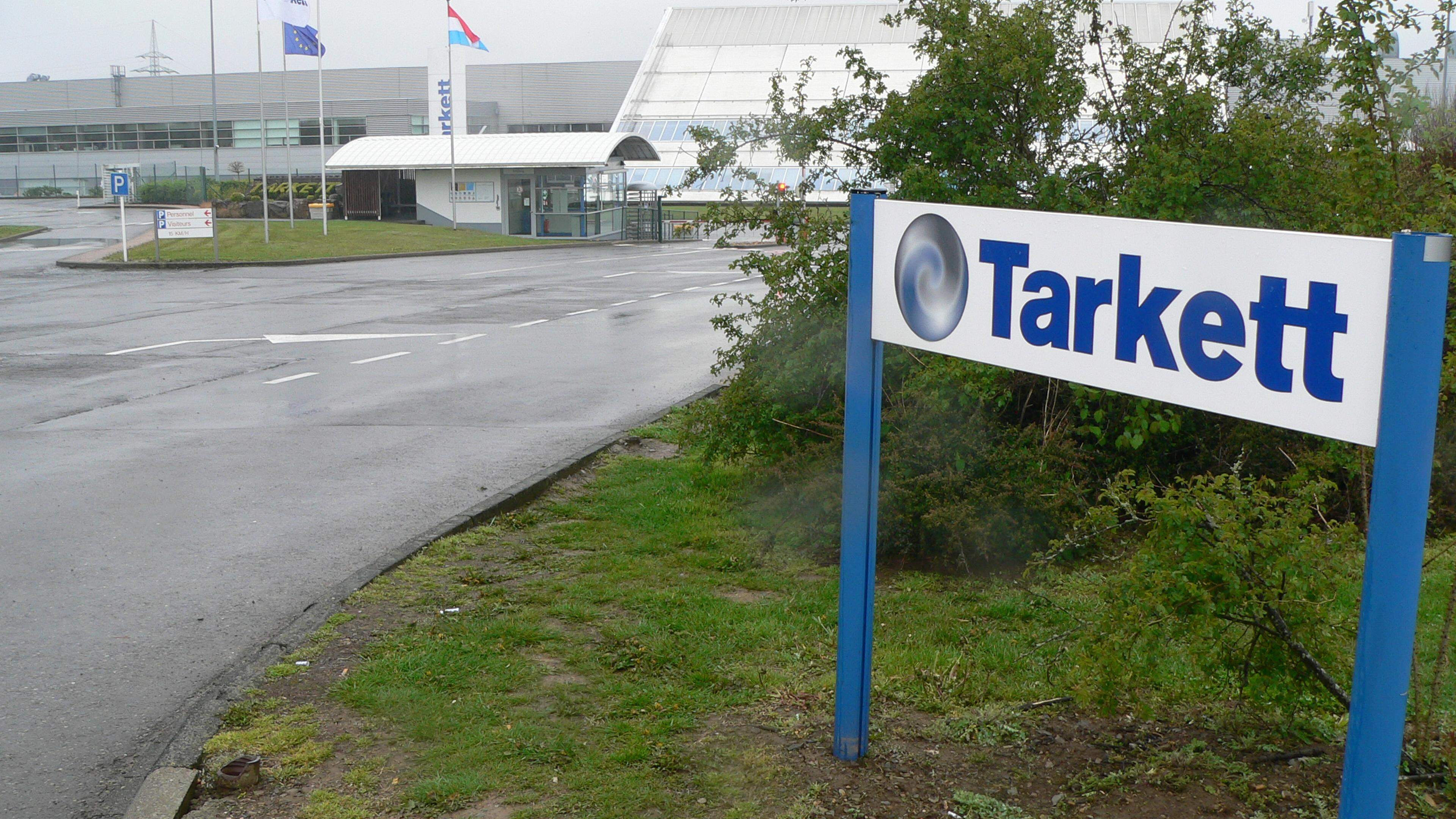 A empresa Tarkett, em Clervaux.