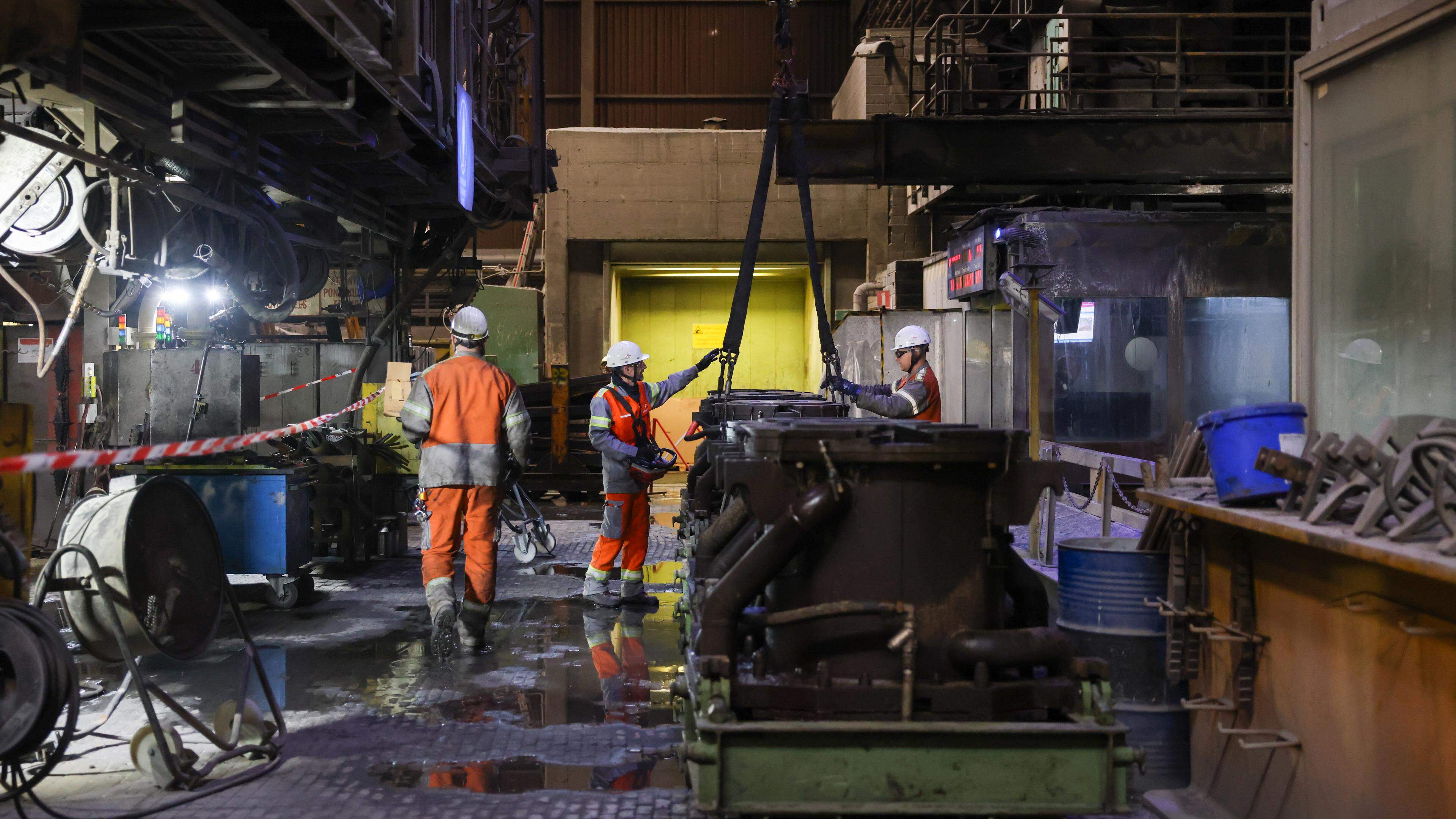 ArcelorMittal produit environ deux millions de tonnes d'acier par an dans ses usines luxembourgeoises.